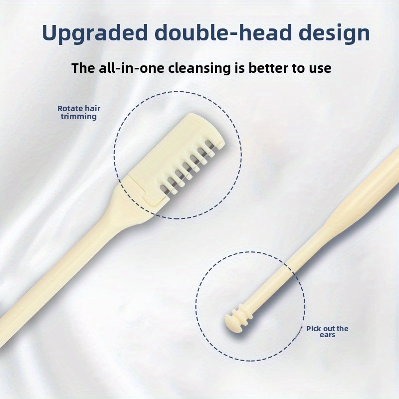 Men'S Grooming Nose And Ear - 6Pcs Nose Ear Hair Trimmer Set,
