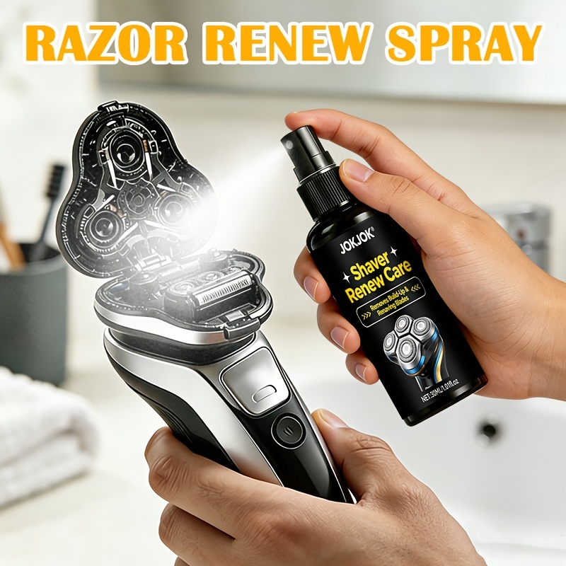 Electric Shaver Rotary - Electric Shaver Renew Care Spray 30ML