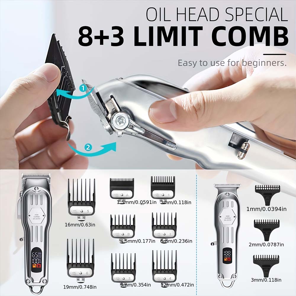Professional Hair Clipper & Tr - огляд і ціна Electric Shaver Rotary