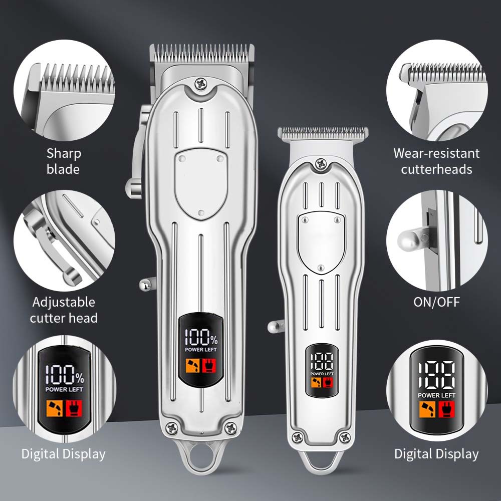 Professional Hair Clipper Set  - огляд і ціна Men'S Grooming Electric Trimmer