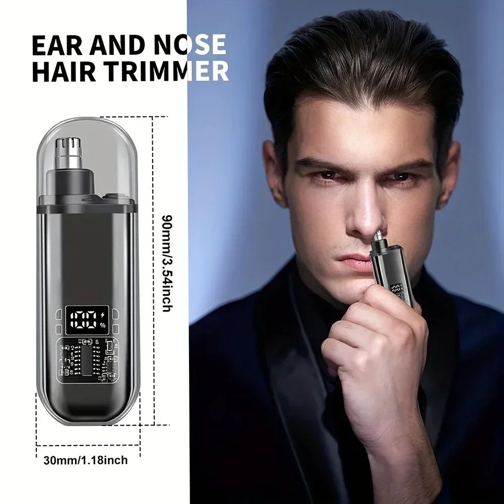 Nose Ear Hair Trimmer Electric - огляд і ціна Men'S Grooming Electric Trimmer