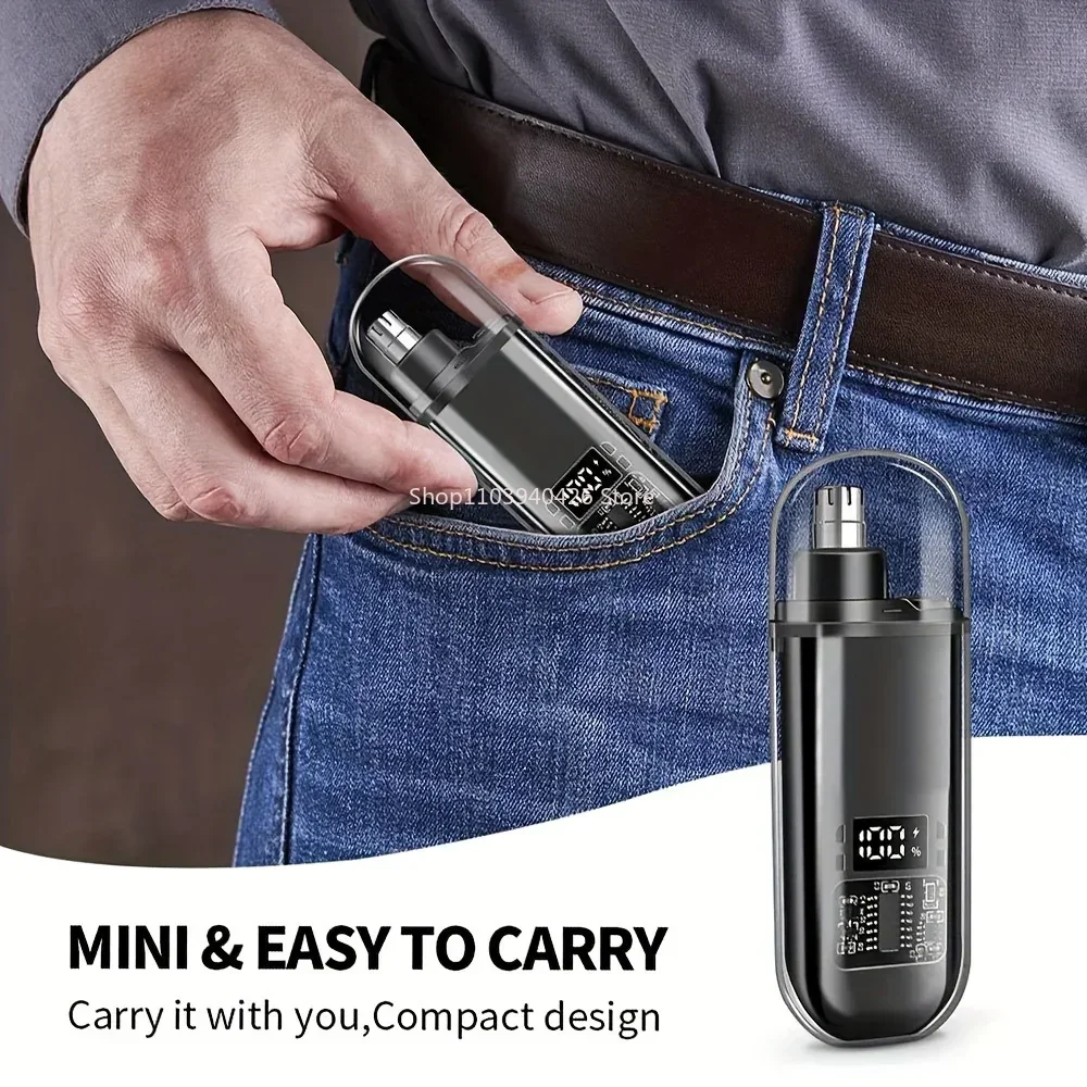 Nose Ear Hair Trimmer for Men  - огляд і ціна Men'S Grooming Nose And Ear