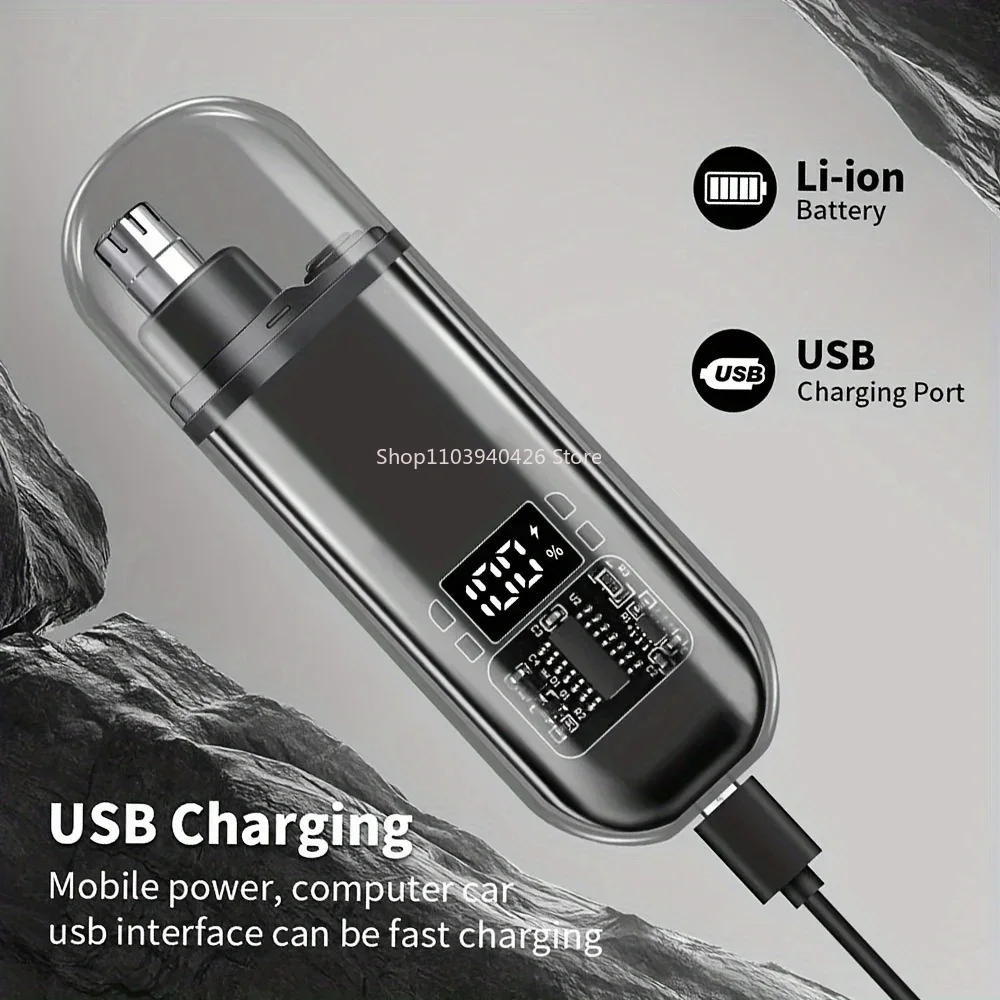 Nose Ear Hair Trimmer for Men  - огляд і ціна Men'S Grooming Nose And Ear