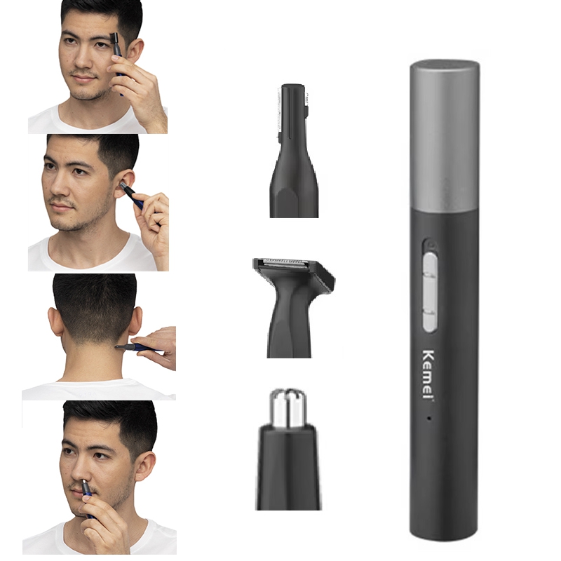 Kemei Pro Rechargeable Nose Ha - огляд і ціна Men'S Grooming Nose And Ear