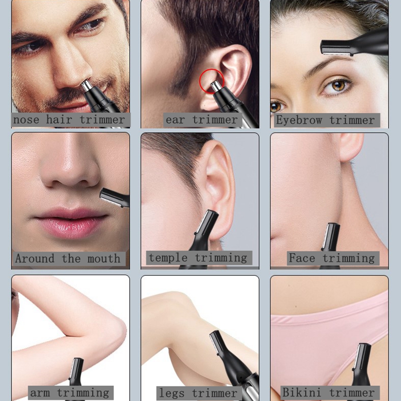 Kemei Rechargeable All in One  - огляд і ціна Men'S Grooming Nose And Ear