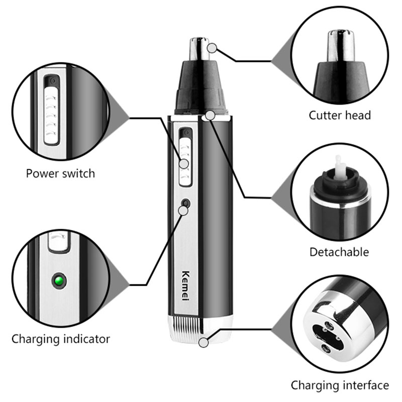 Keme 4in1 Nose Hair Trimmer Fo - огляд і ціна Men'S Grooming Nose And Ear