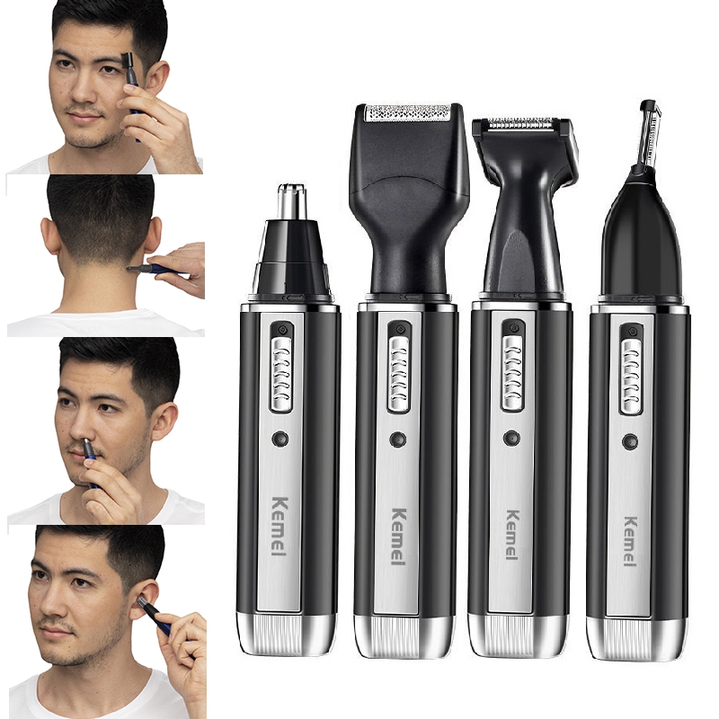 Kemei Rechargeable Electric Al - огляд і ціна Men'S Grooming Nose And Ear