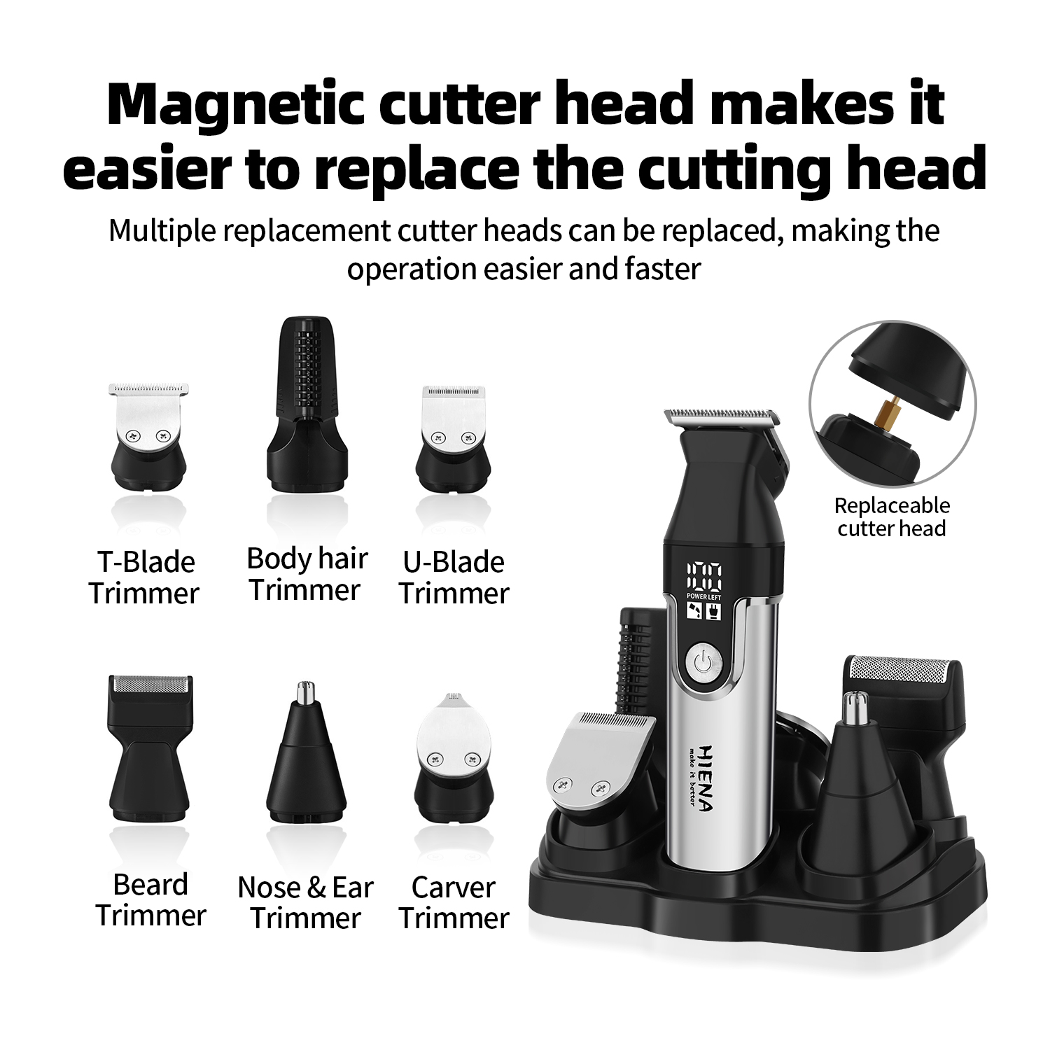 HIENA Professional Multifuncti - огляд і ціна Men'S Grooming Nose And Ear